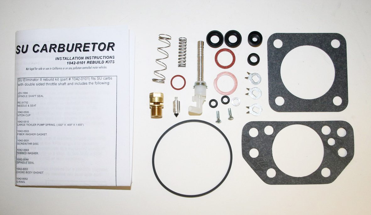 Rebuild Kit, SU E2 Carburetor (1042-0101)